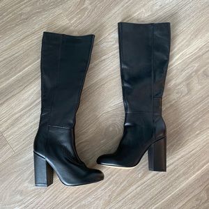 Urban Outfitters Black Leather Boots